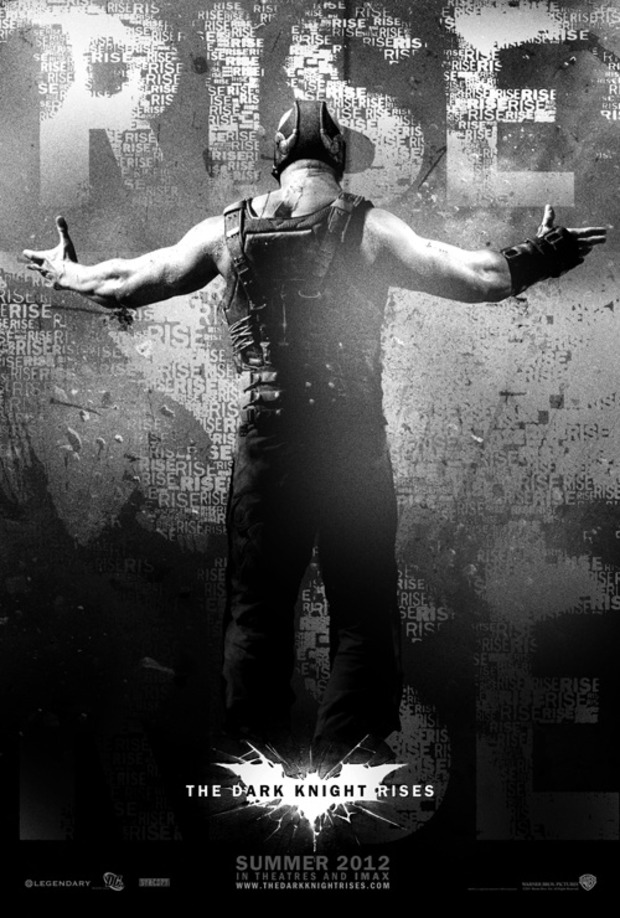 Otro cartel de The Dark Knight Rises no utilizado en su momento.