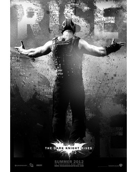 Otro cartel de The Dark Knight Rises no utilizado en su momento.