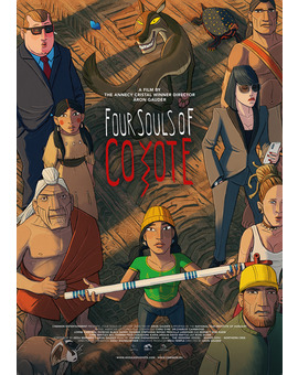 'Four Souls of Coyote' de Áron Gauder. Tráiler.