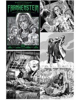 Boris Karloff vuelve a ser la criatura de Frankenstein en un cómic.