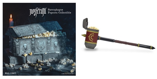Cuencos para palomitas de ‘Nosferatu' y 'La Guerra de los Rohirrim'.