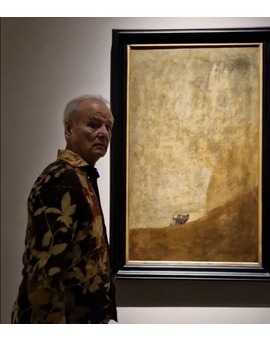 Bill Murray en el museo del Prado.