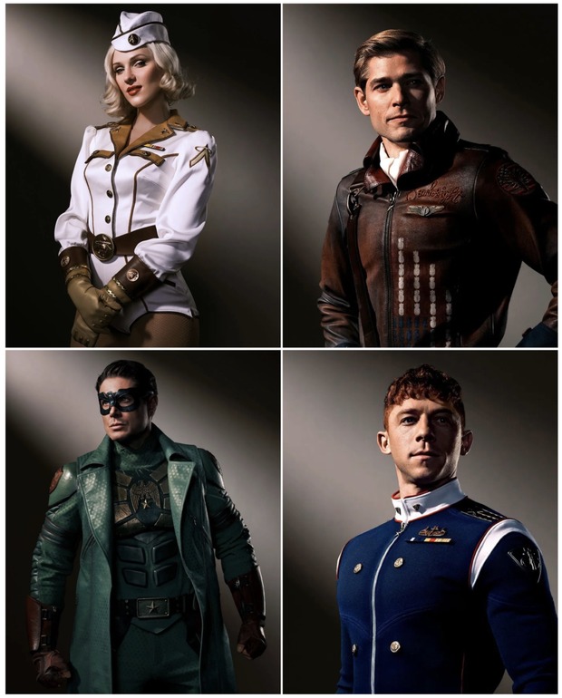 Vought Rising. The Boys. Precuela. Personajes.