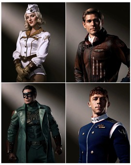 Vought Rising. The Boys. Precuela. Personajes.