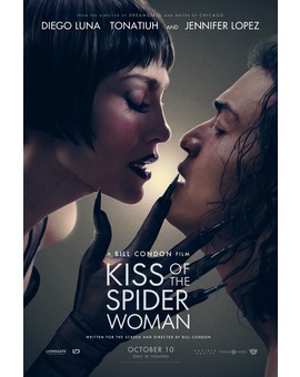 'Kiss of Spider Woman' de Bill Condon. Tráiler.