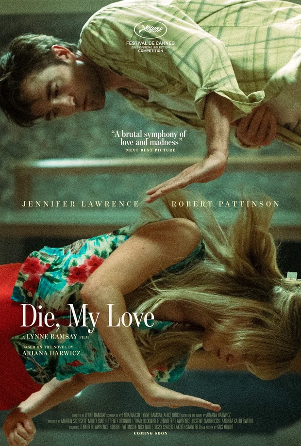 'Die, my love' de Lynne Ramsay. Tráiler.