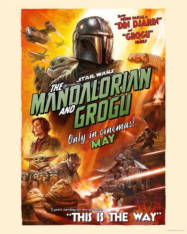 'The Mandalorian and Grogu' de Jon Favreau. Tráiler.