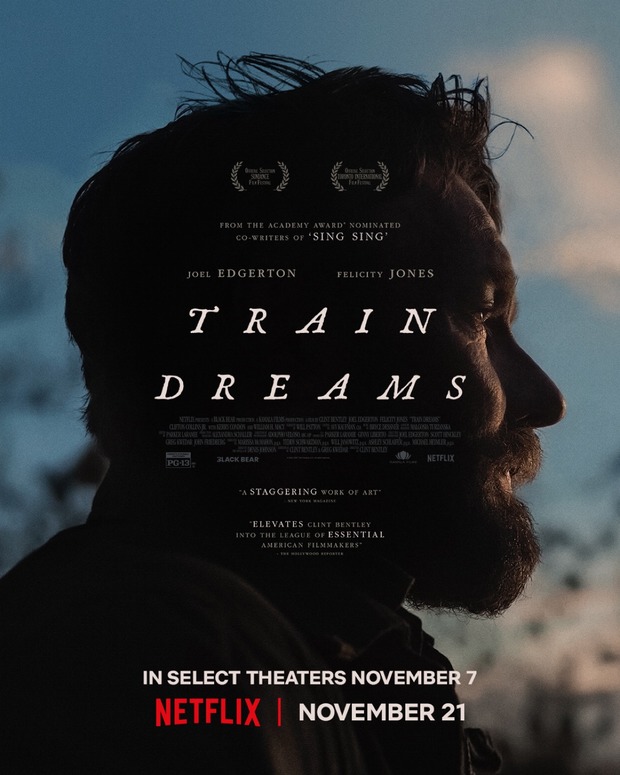 'Train Dreams' de Clint Bentley. Tráiler.