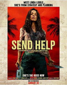 'Send Help' de Sam Raimi. Tráiler.