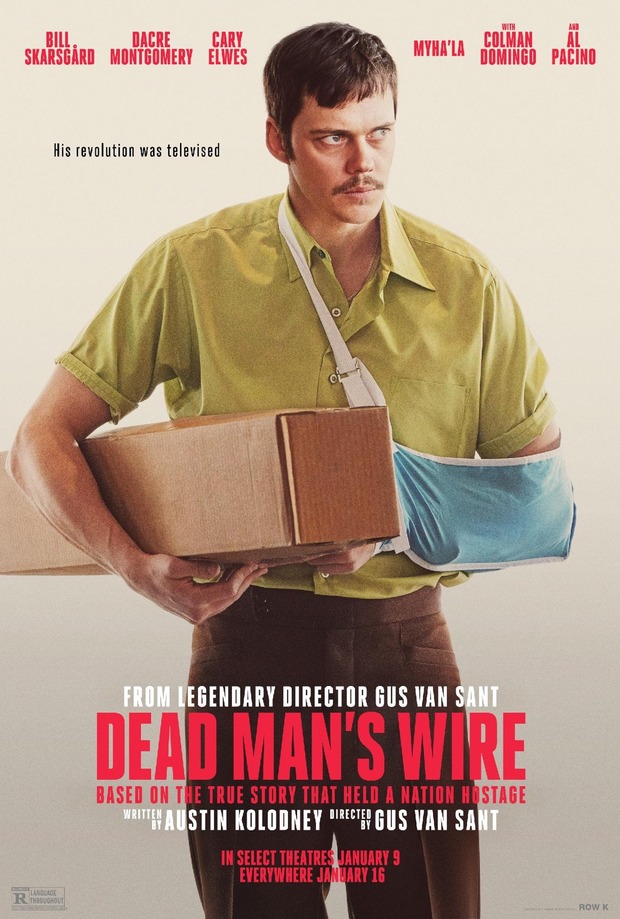 'Dead Man's Wire' de Gus Van Sant. Tráiler.