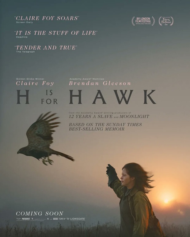 'H is for Hawk' de Philippa Lowthorpe. Tráiler.