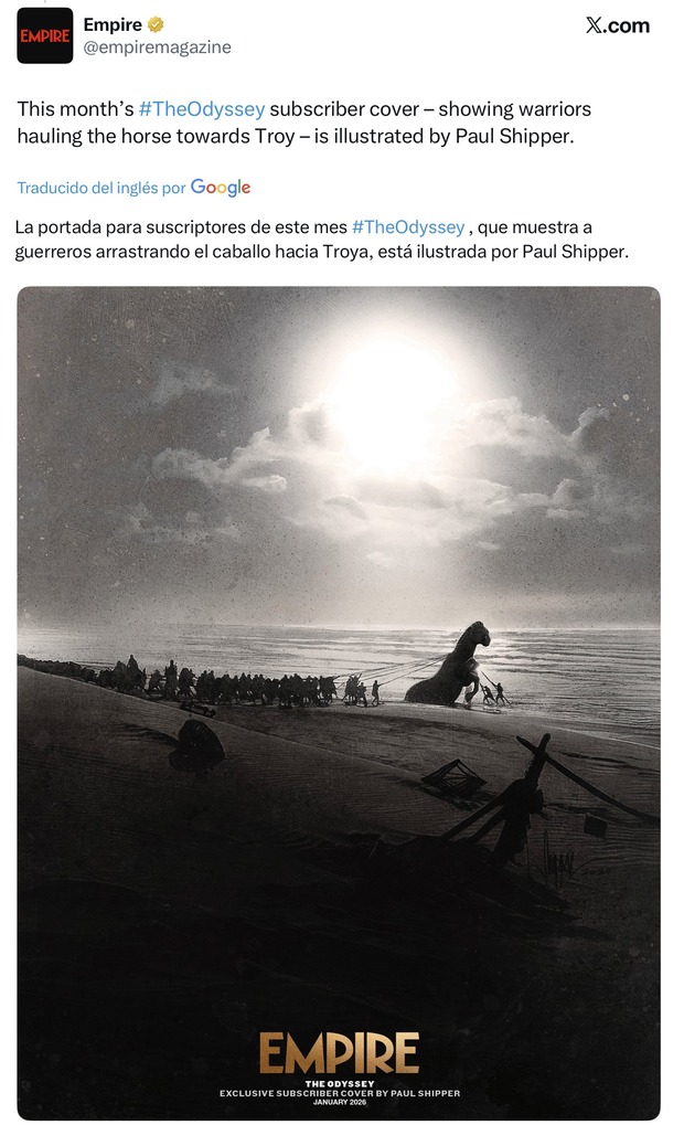 Portada para suscriptores de Empire.