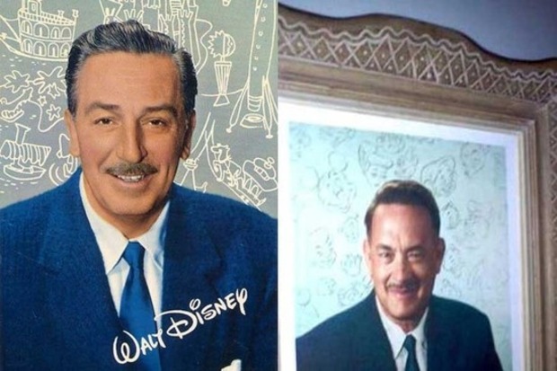 TOM HANKS COMO WALT DISNEY EN 'SAVING MR. BANKS'.