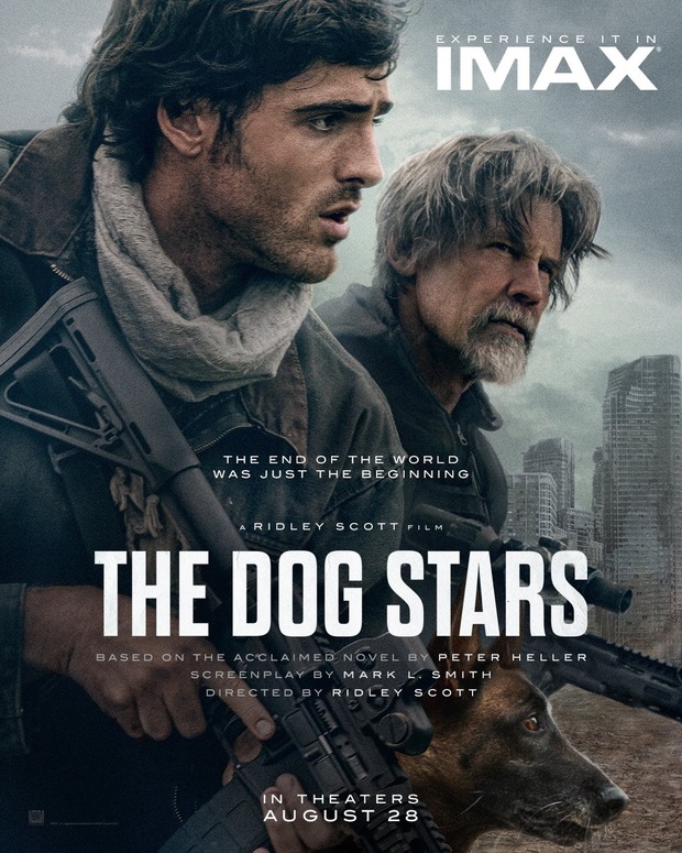 'The Dog Stars' de Ridley Scott. Tráiler.