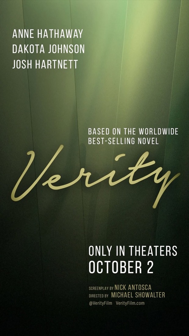 'Verity' de Michael Showalter. Tráiler.