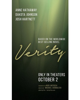 'Verity' de Michael Showalter. Tráiler.
