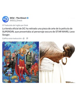 DC retira este cartel de Bilquis Evely por incluir un personaje de Star Wars.