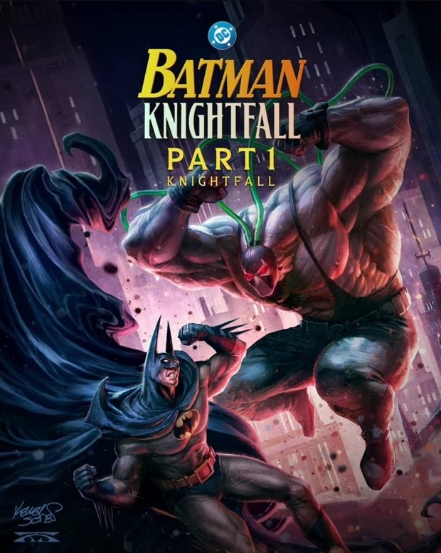 'Batman: Knightfall. Parte 1' de Jeff Wamester. Tráiler. Clasificación 'R' en EEUU.