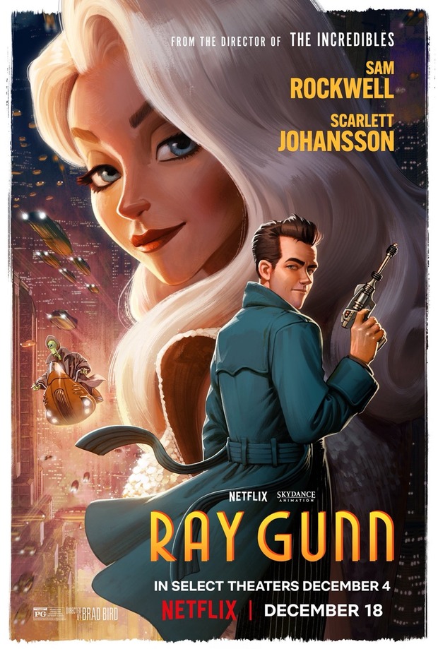 'Ray Gunn' de Brad Bird. Tráiler.