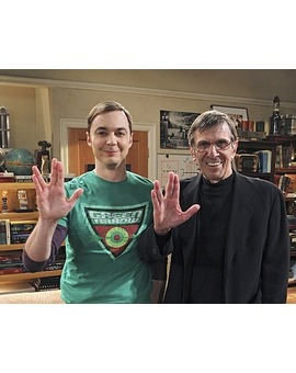 LEONARD NIMOY Y JIM PARSONS.