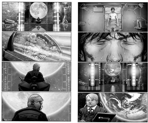 ASÍ PODRÍA HABER SIDO 'AKIRA'. STORYBOARD DE CHRIS WESTON 1/6