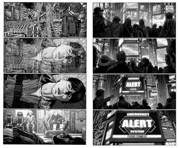ASÍ PODRÍA HABER SIDO 'AKIRA'. STORYBOARD DE CHRIS WESTON 2/6