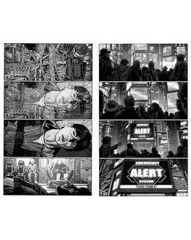 ASÍ PODRÍA HABER SIDO 'AKIRA'. STORYBOARD DE CHRIS WESTON 2/6