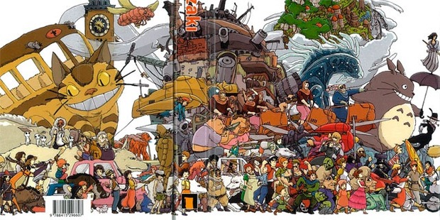 'EL MUNDO INVISIBLE DE HAYAO MIYAZAKI', LIBRO RECIÉN EDITADO EN ESPAÑA.