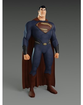 SIMPÁTICO 'SUPERMAN. MAN OF STEELE' TIPO PIXAR