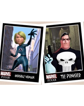 Y AÚN MÁS MARVEL PIXAR