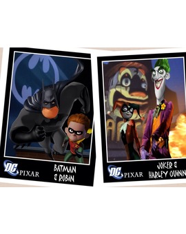 EL UNIVERSO BATMAN SI LO HICIERA PIXAR 1/5
