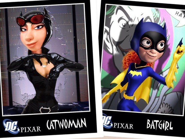 EL UNIVERSO BATMAN SI LO HICIERA PIXAR 2/5