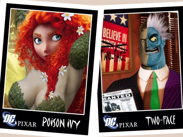 EL UNIVERSO BATMAN SI LO HICIERA PIXAR 3/5