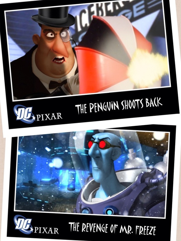 EL UNIVERSO BATMAN SI LO HICIERA PIXAR 4/5