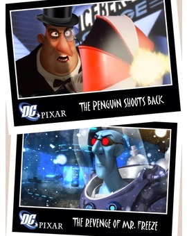 EL UNIVERSO BATMAN SI LO HICIERA PIXAR 4/5