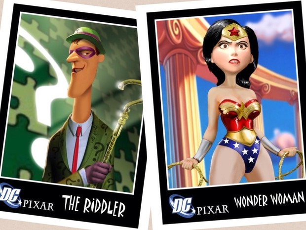 EL UNIVERSO BATMAN SI LO HICIERA PIXAR 5/5