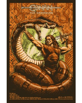 'CONAN THE BARBARÍAN' UN POSTER