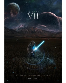 'STAR WARS VII' POSTER DE PIERRE-LUC BOUCHER
