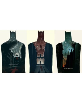 TRILOGÍA BATMAN POSTERS