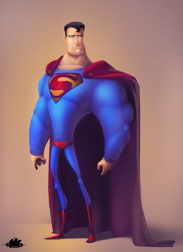 SUPERMAN POR DANIEL CRUZ