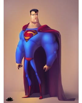 SUPERMAN POR DANIEL CRUZ