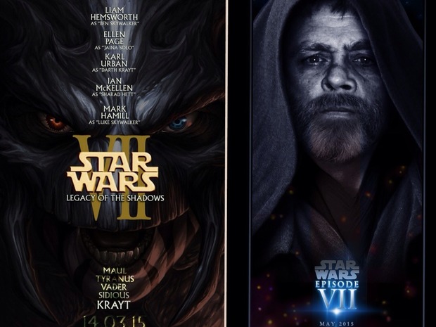 UN PAR DE "PÓSTERS" DEL 'EPISODIO VII'