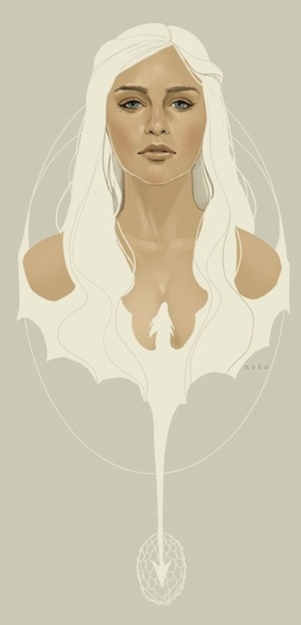 'DAENERYS TARGARYEN' POR PHIL NOTO