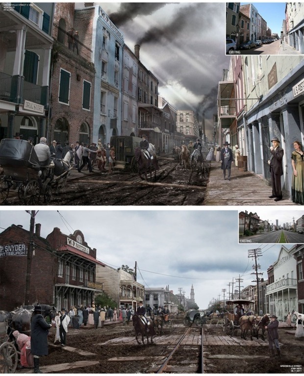 'DJANGO DESENCADENADO' CONCEPT ART DE JOSH NIZZI (1/3)