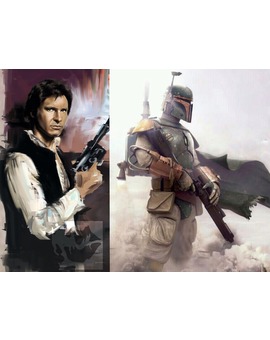 HAN SOLO Y BOBA FETT PRIMEROS SPIN-OFF DE STAR WARS