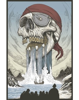 UN GRAN POSTER DE 'LOS GOONIES', CON PERMISO DEL MAESTRO STRUZAN