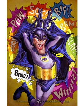 OLVIDÉ EL BATMAN DE ADAM WEST. POR ANTHONY GEOFFROY