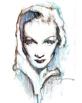 MARLENE DIETRICH POR EL GRAN BILL SIENKIEWICZ
