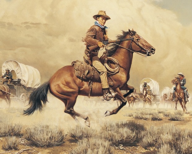 JOHN WAYNE "THE DUKE" POR FRANK McARTHY