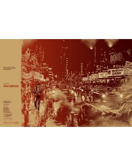 PÓSTER 'TAXI DRIVER' POR MONDO